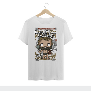 Nome do produtoCamiseta Plus Size Náufrago Cast Away Chuck Noland e Wilson