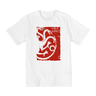 Nome do produtoCamiseta Infantil (2 a 8) Game of Thrones Fire And Blood