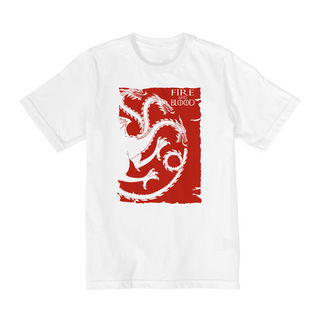 Nome do produtoCamiseta Infantil (10 a 14) Game of Thrones Fire And Blood