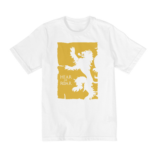 Nome do produtoCamiseta Infantil (10 a 14) Game of Thrones Hear me Roar