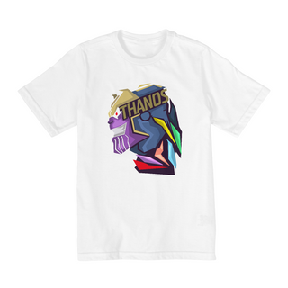 Nome do produtoCamiseta Infantil (2 a 8) Thanos Face 3D