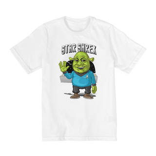 Nome do produtoCamiseta Infantil (2 a 8) Shrek Star Trek