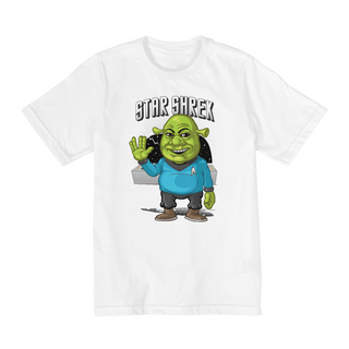 Nome do produtoCamiseta Infantil (10 a 14) Shrek Star Trek