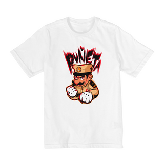 Nome do produtoCamiseta Infantil (2 a 8) Mario Bros Punheta