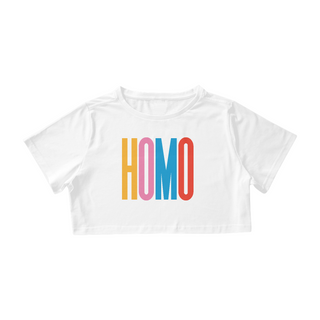 Nome do produtoCamisa Cropped Homo Pride Homosexual LGBTQ