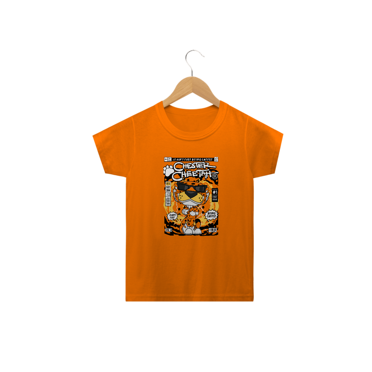 Nome do produto: Camiseta Infantil Chester Cheetah