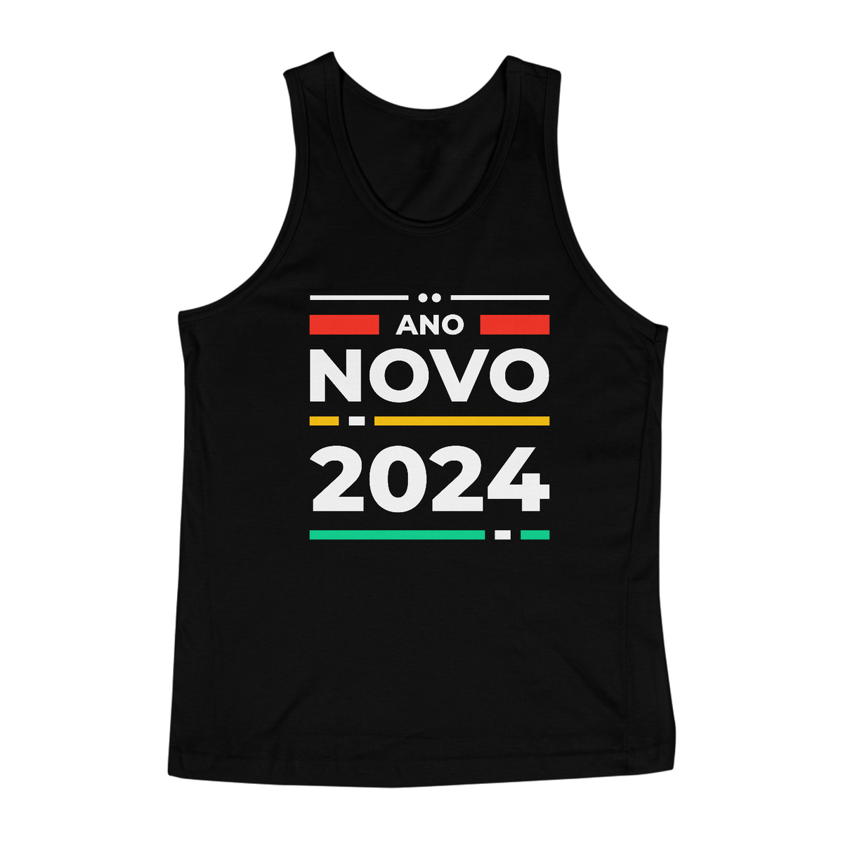 Nome do produto: Regata Ano Novo Moderno 2024