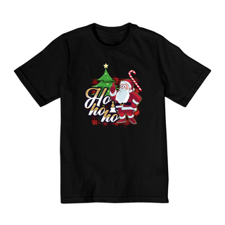 Nome do produtoCamiseta Infantil (2 a 8) Natal Papai Noel Ho Ho Ho