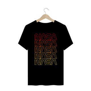 Nome do produto Camiseta Plus Size Nasa Logo Arco íris Grunge