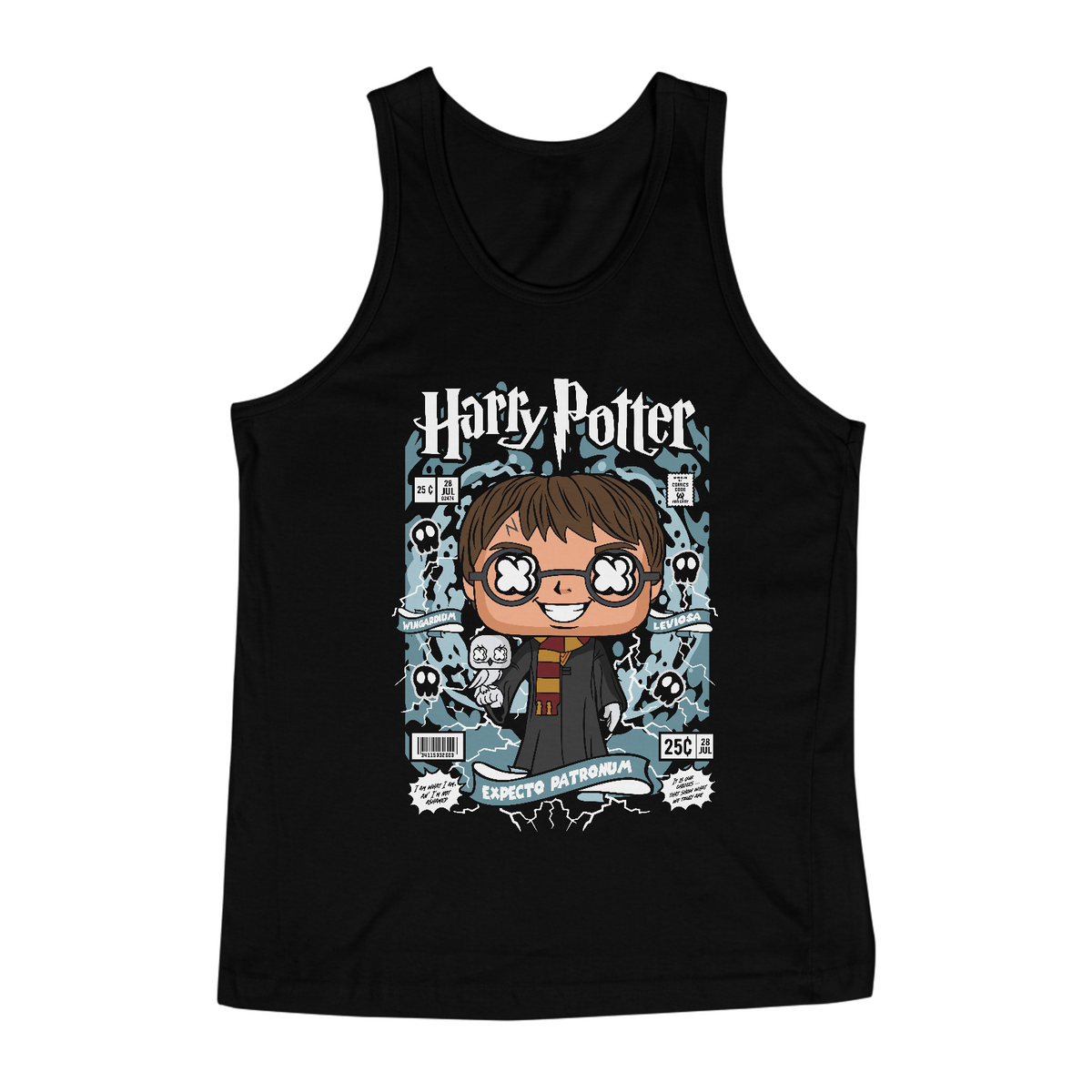 Nome do produto: Regata Harry Potter Funko Pop