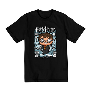Camiseta Infantil (10 a 14) Harry Potter Funko Pop