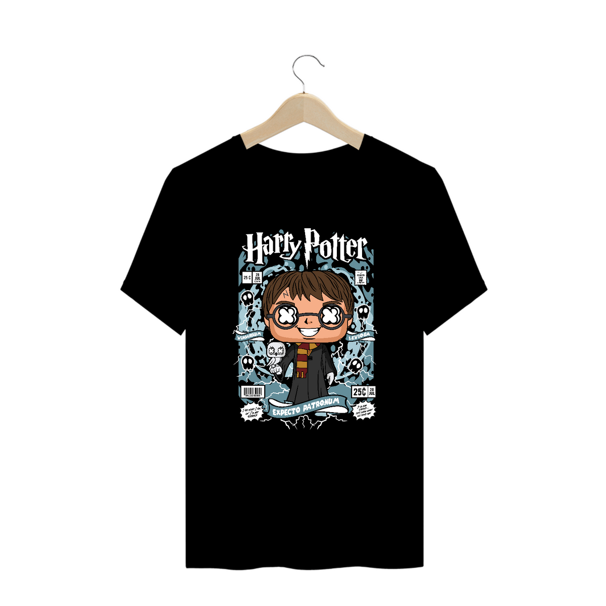 Nome do produto: Camiseta Plus Size Harry Potter Funko Pop