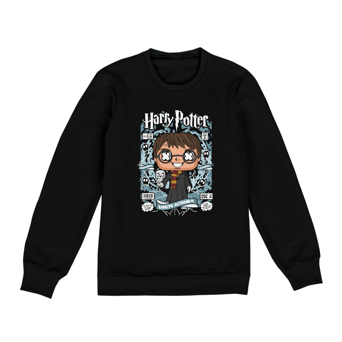 Nome do produto: Moletom Unissex Harry Potter Funko Pop