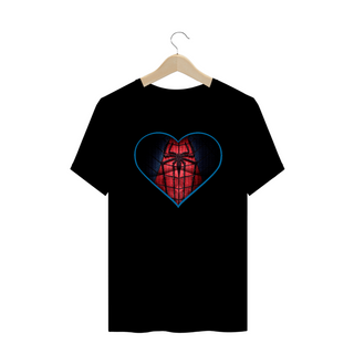 Camiseta Plus Size Coração de Herói Homem Aranha v1