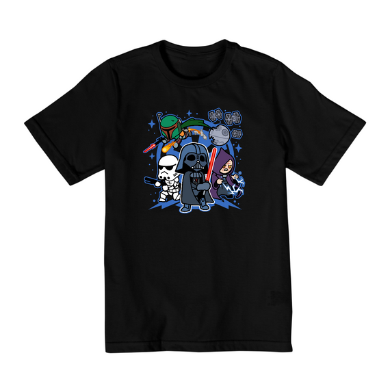 Camiseta Infantil (10 a 14) Darth Vader and Friends