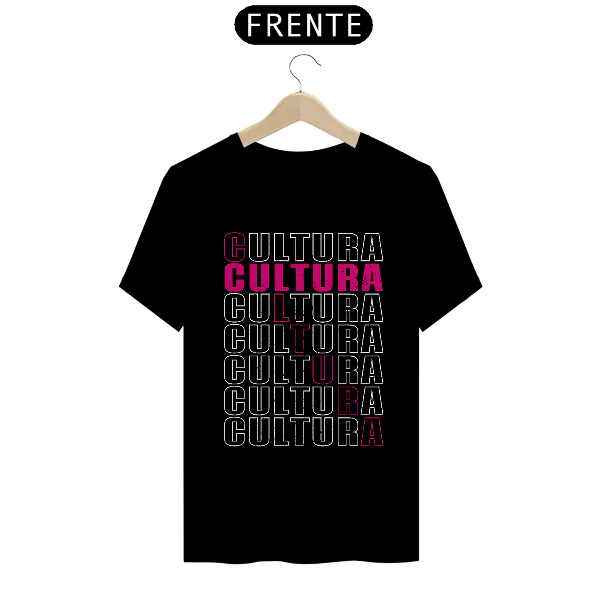 Nome do produto: Camiseta Cultura Pop Pink