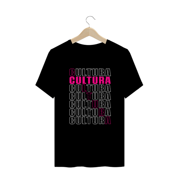 Camiseta Plus Size Cultura Pop Pink