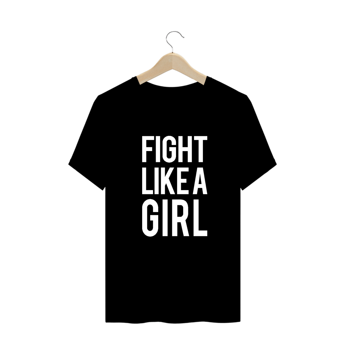 Nome do produto: Camiseta Plus Size Fight Like a Girl