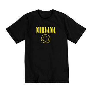 Nome do produtoCamiseta Infantil (10 a 14) Nirvana Smile
