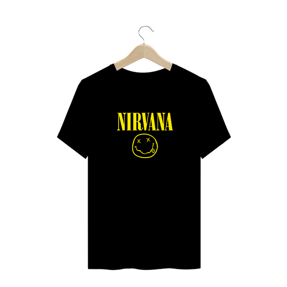 Camiseta Plus Size Nirvana Smile