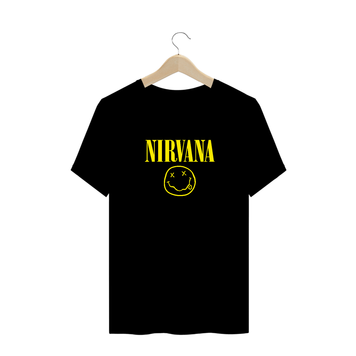 Nome do produto: Camiseta Plus Size Nirvana Smile