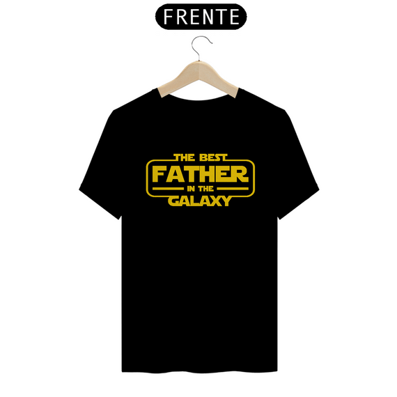 Camiseta Geek The Best Father in Galaxy