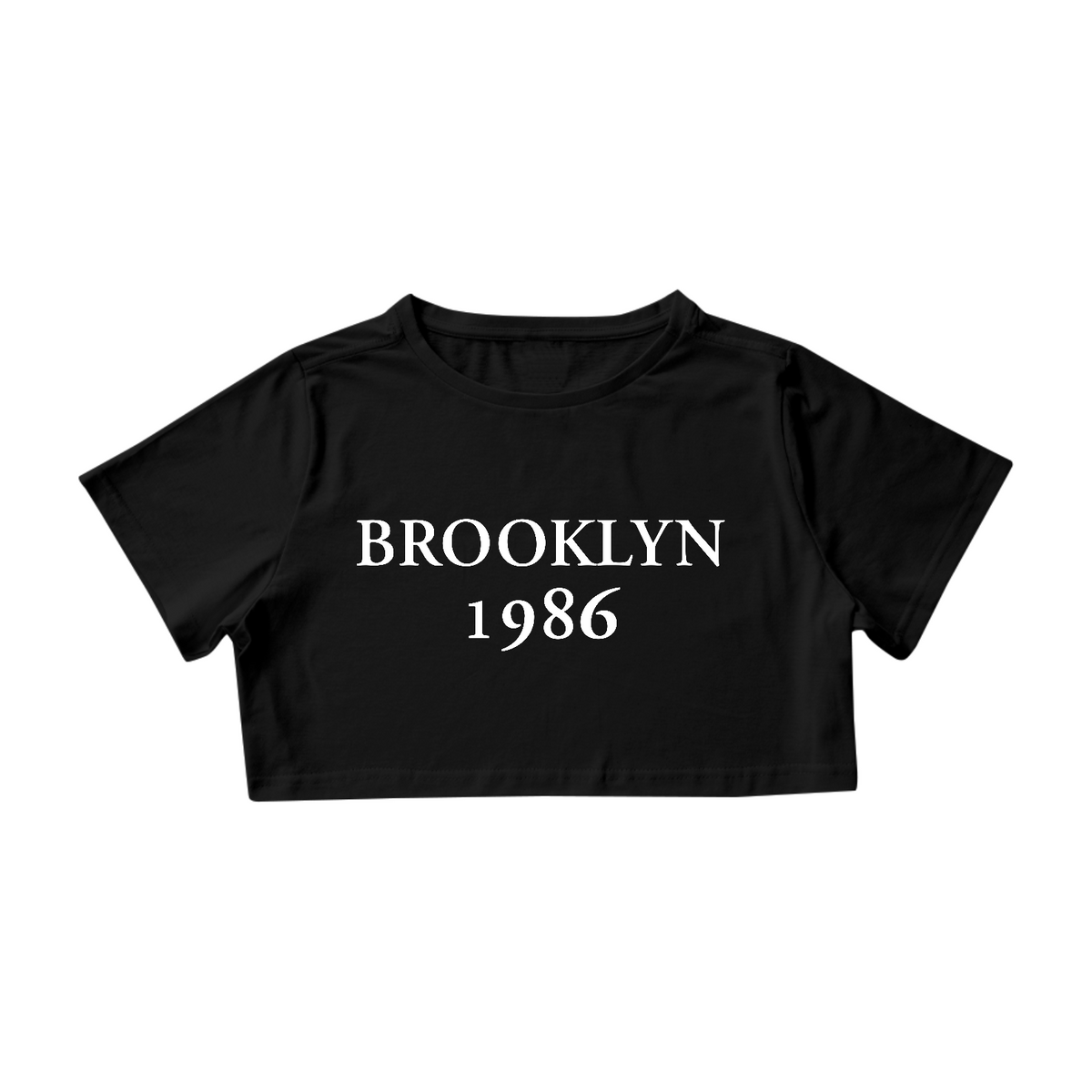 Nome do produto: Camisa Cropped Brooklyn 1986
