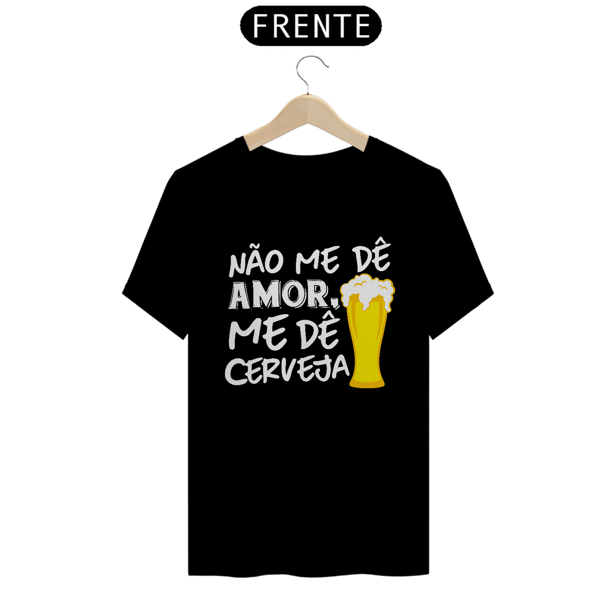 Nome do produto: Camiseta Carnaval Me Dê Cerveja M01