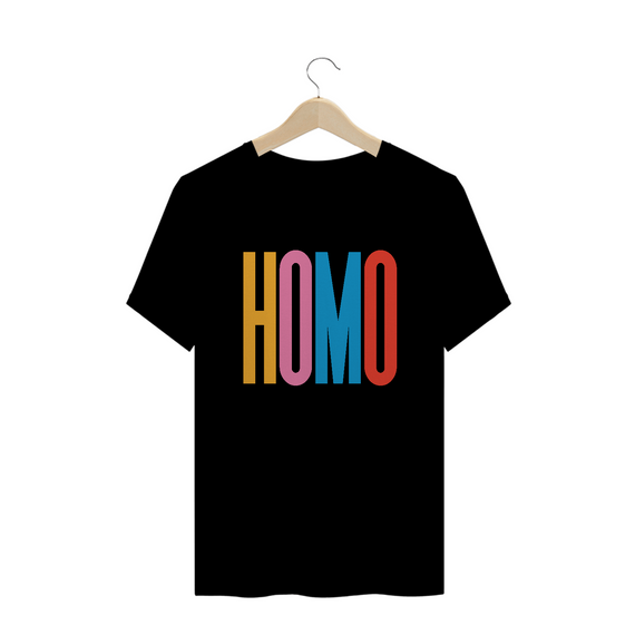 Camiseta Plus Size Homo Pride Homosexual LGBTQ
