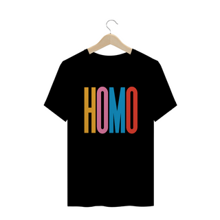 Camiseta Plus Size Homo Pride Homosexual LGBTQ