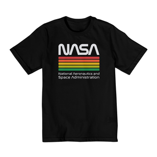 Camiseta Infantil (2 a 8) Nasa Worm Space Astronaut