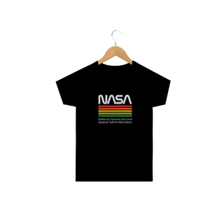 Camiseta Infantil Nasa Worm Space Astronaut