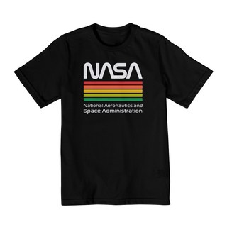 Camiseta Infantil (10 a 14) Nasa Worm Space Astronaut
