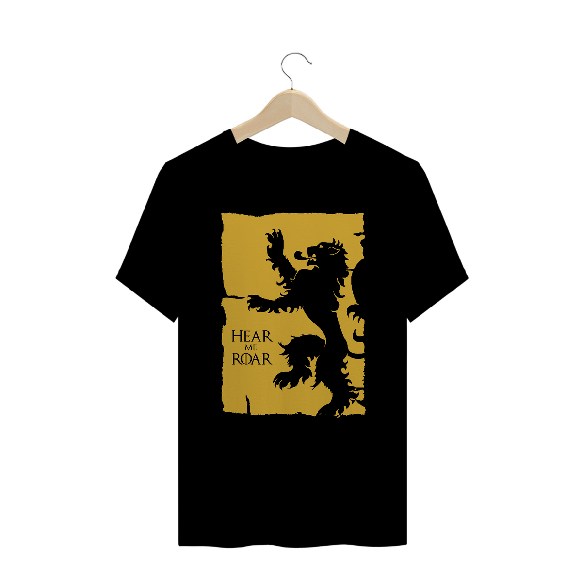 Nome do produto: Camiseta Plus Size Game of Thrones Hear me Roar