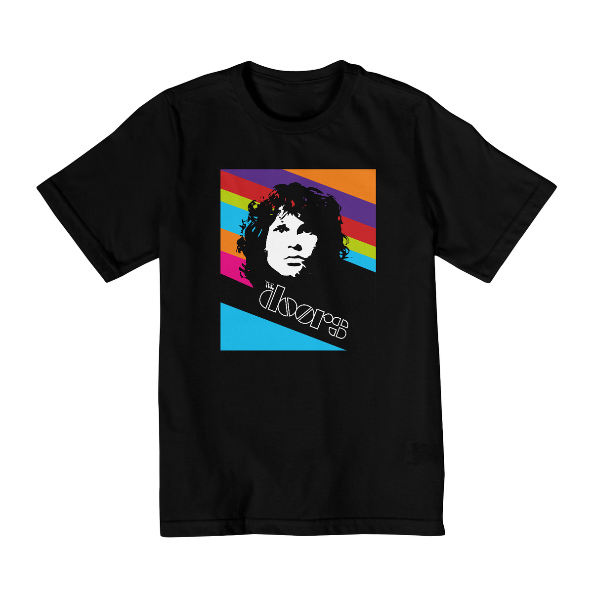 Nome do produto: Camiseta Infantil (2 a 8) The Doors Jim Morrison Poster