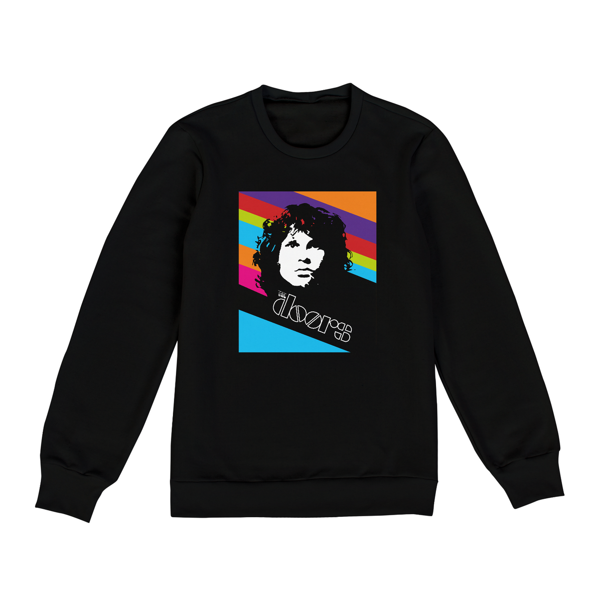 Nome do produto: Moletom Unissex The Doors Jim Morrison Poster