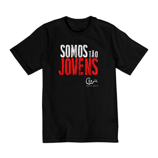 Nome do produtoCamiseta Infantil (10 a 14) Somos Tão Jovens Legião Urbana