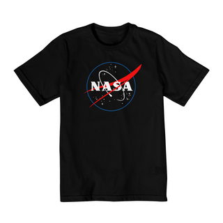 Camiseta Infantil (2 a 8) Nasa Black