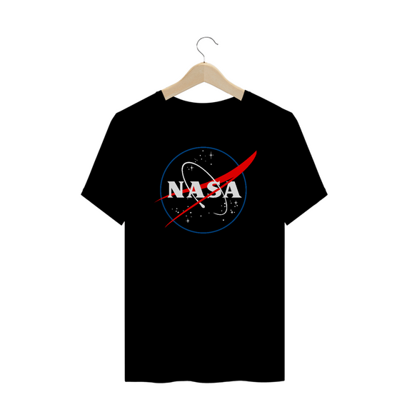 Camiseta Plus Size Nasa Black