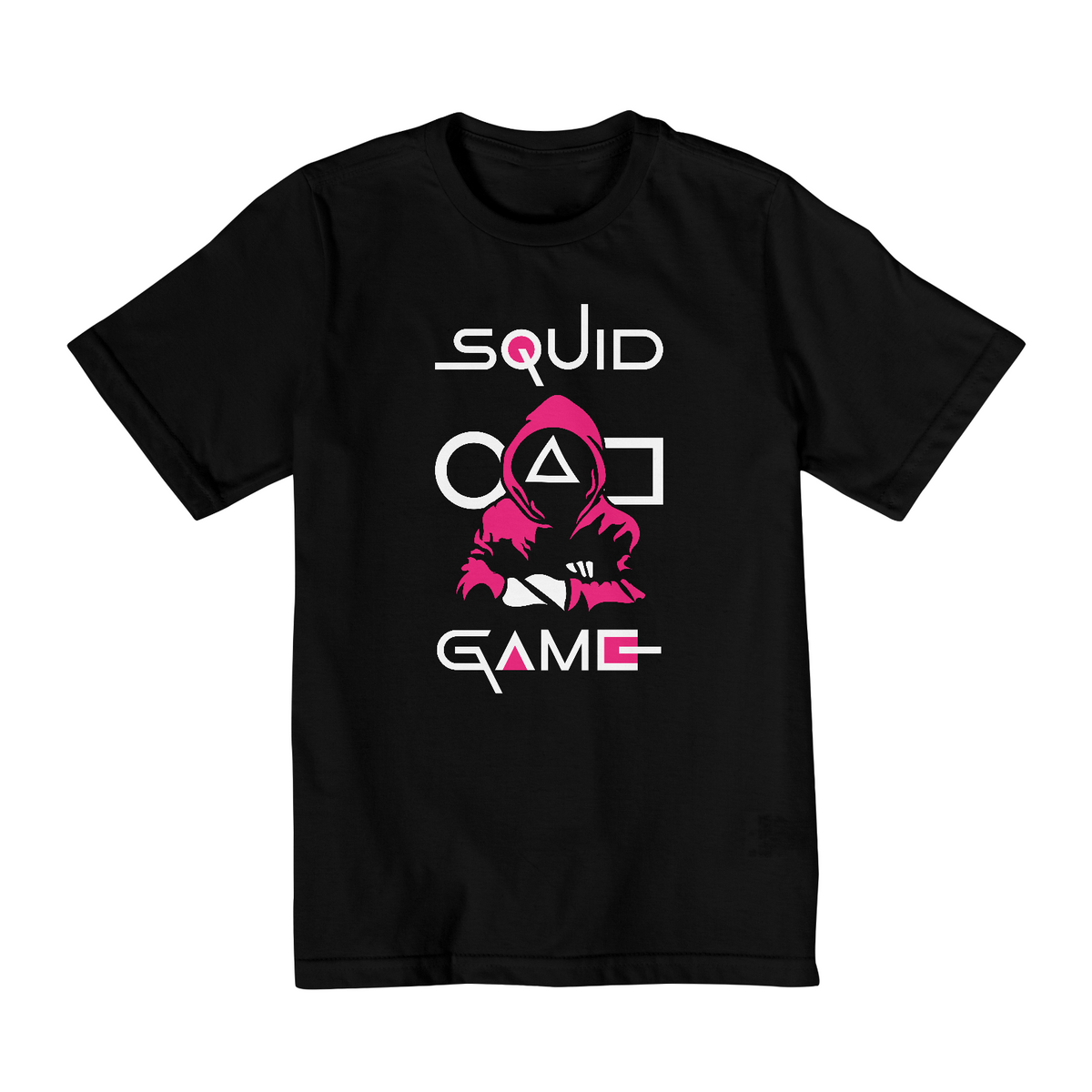 Nome do produto: Camiseta Infantil (2 a 8) Round 6 Squid Game Jogador