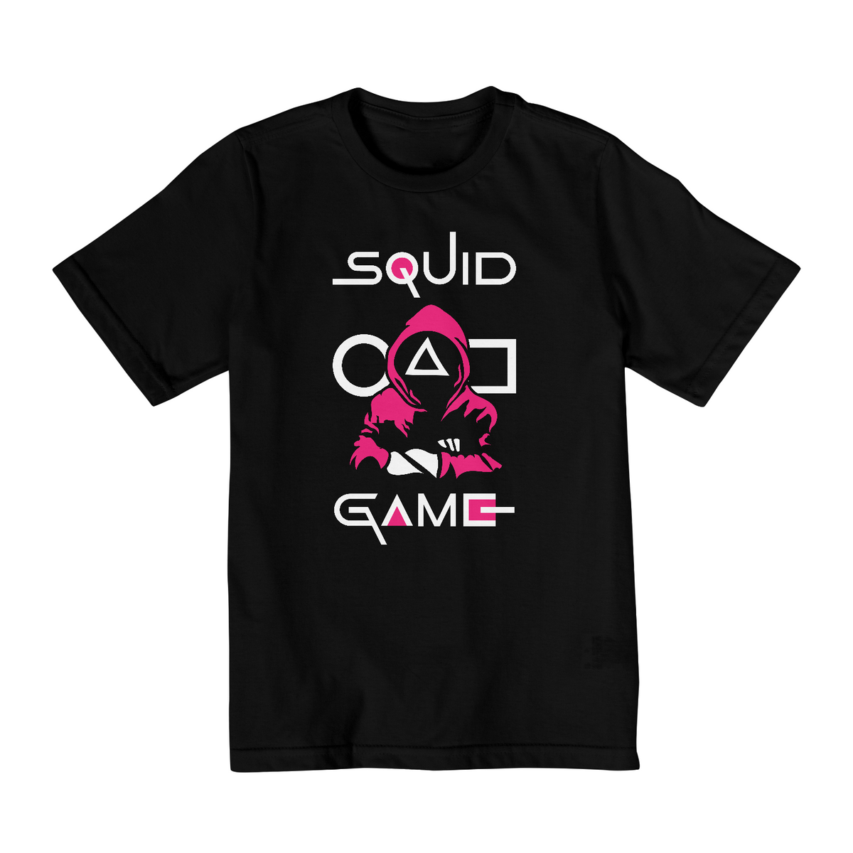 Nome do produto: Camiseta Infantil (10 a 14) Round 6 Squid Game Jogador