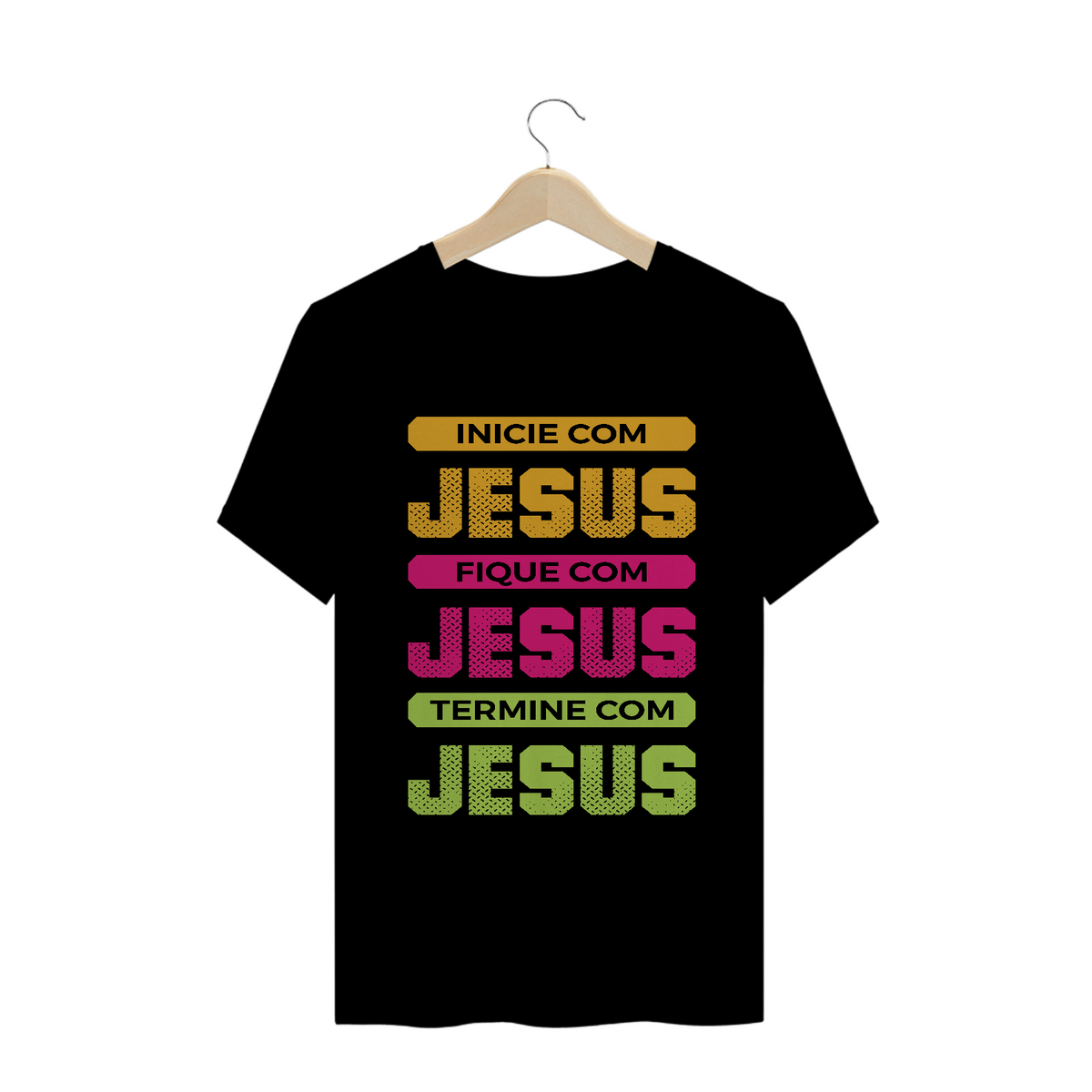 Nome do produto: Camiseta Jesus do Inicio ao Fim