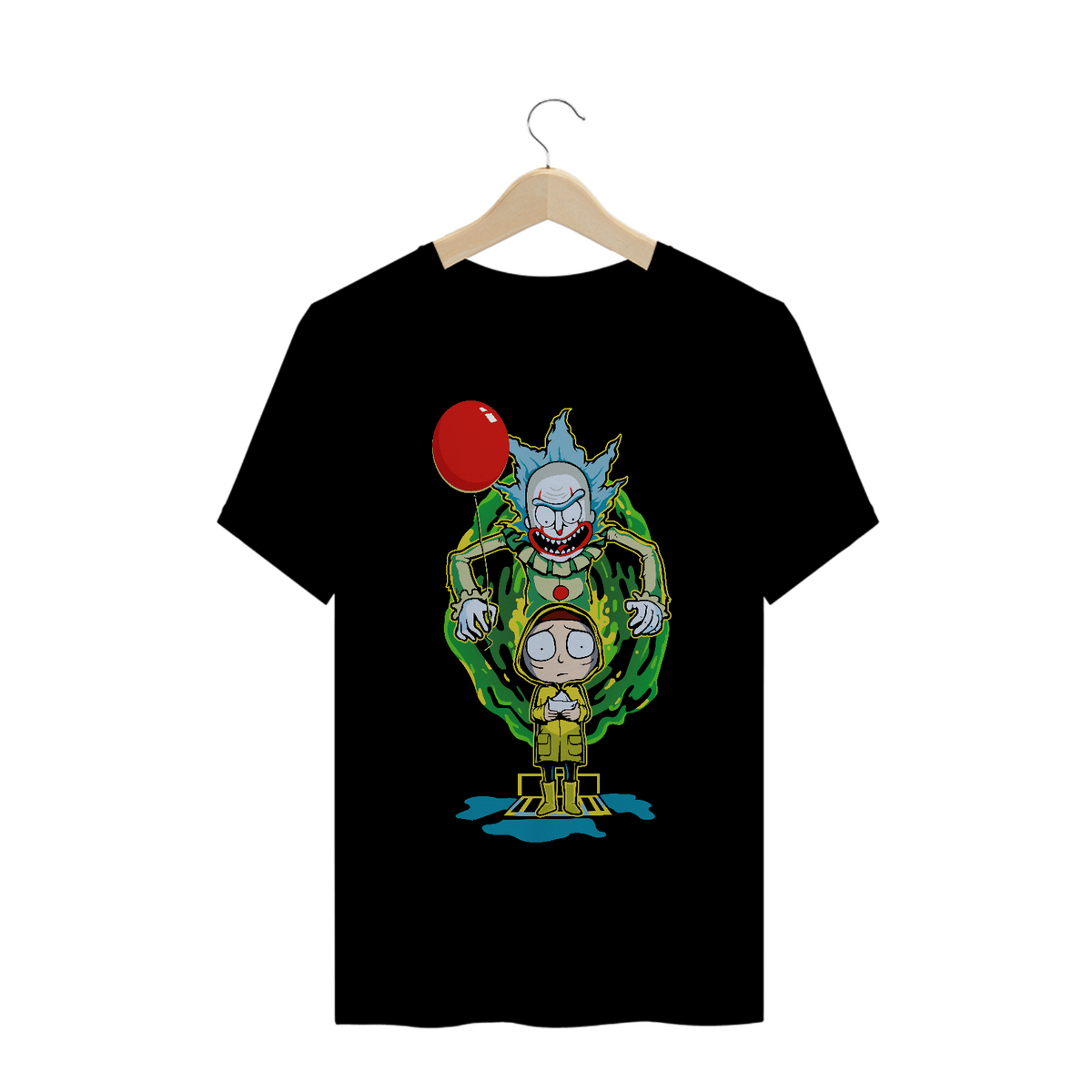 Nome do produto: Camiseta Rick and Morty Pennywise