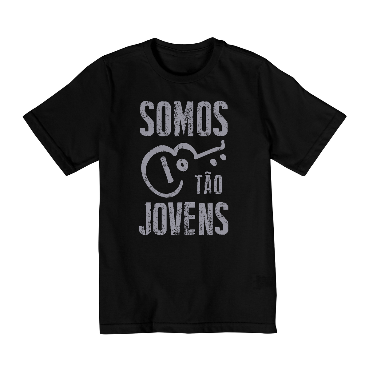 Nome do produto: Camiseta Infantil (10 a 14) Somos Tão Jovens Legião Urbana v02