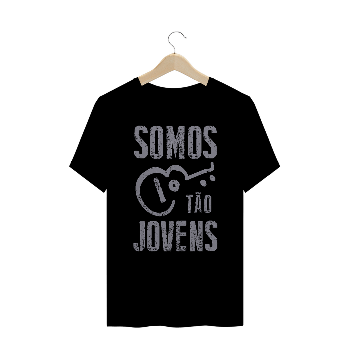 Nome do produto: Camiseta Plus Size Somos Tão Jovens Legião Urbana v02