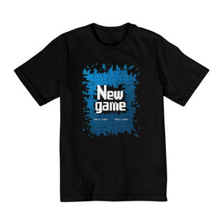 Camiseta Infantil (10 a 14) New Game Start