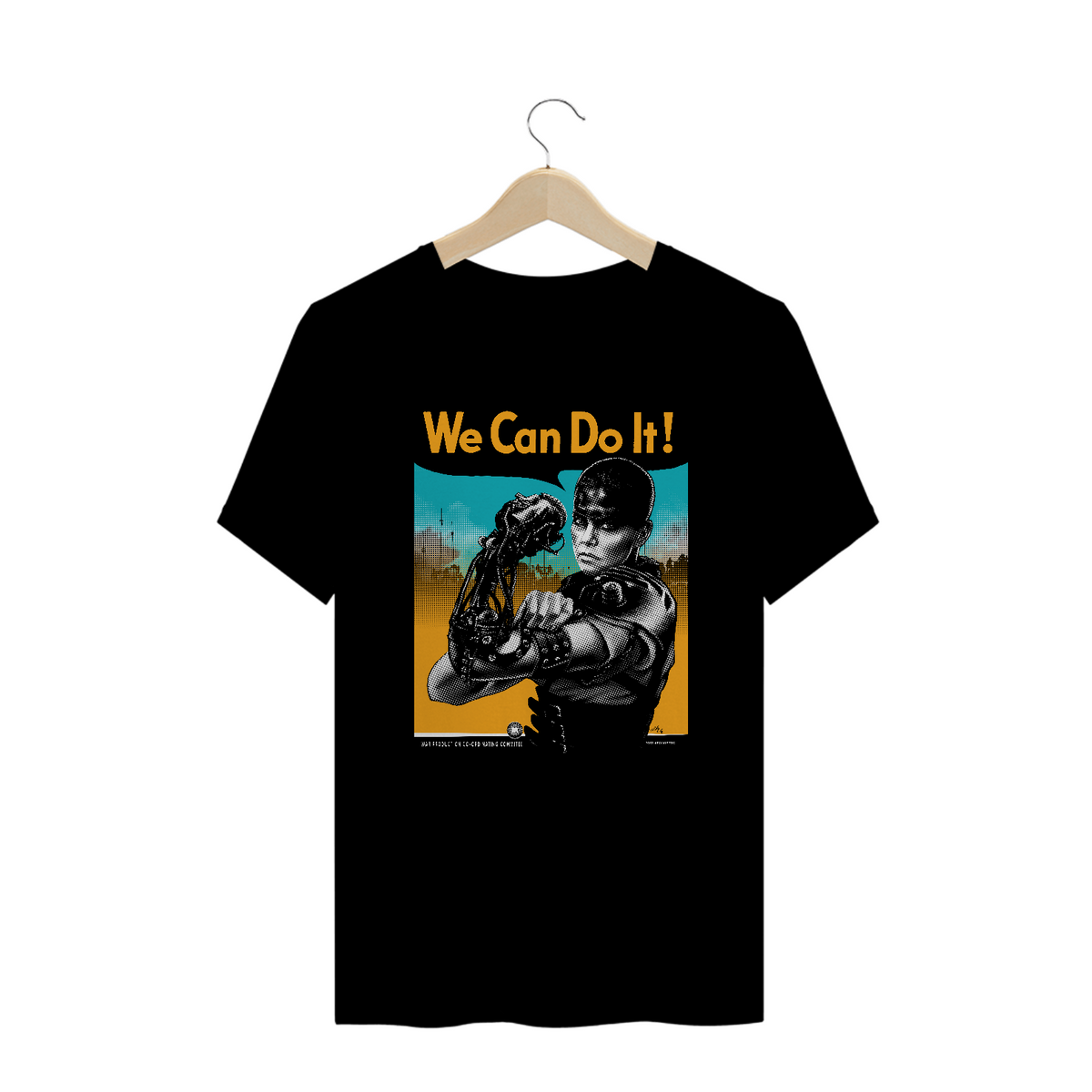 Nome do produto: Camiseta Plus Size Mad Max We Can Do It!