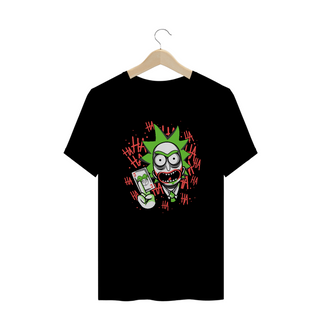 Camiseta Plus Size Rick and Morty The Joker