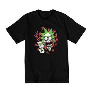 Camiseta Infantil (2 a 8) Rick and Morty The Joker