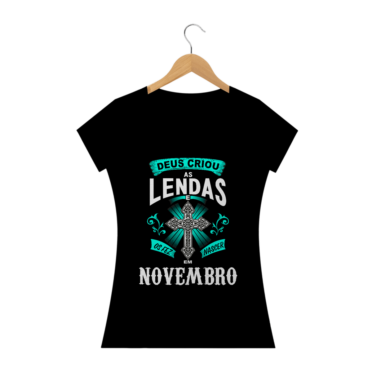 Nome do produto: Baby Long Deus Criou as Lendas em Novembro